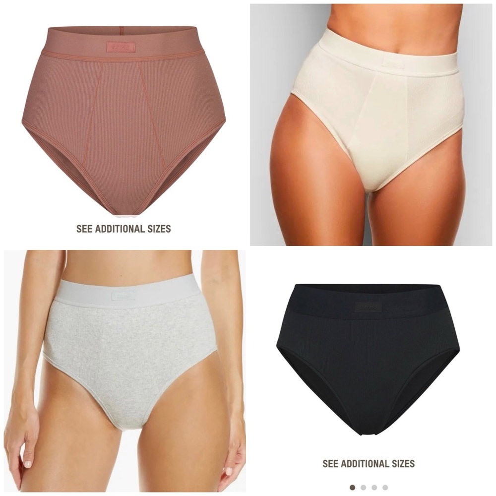 Bundle of Skims Cotton Rib Briefs